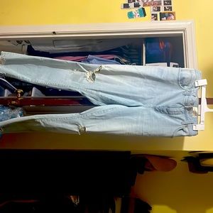 Light blue rip jeans from target